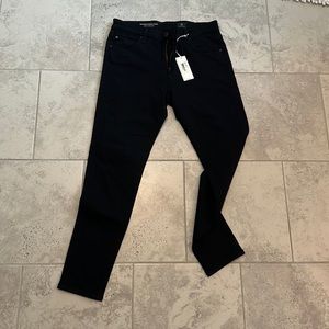 Black stretchy soft jeans- ankle
